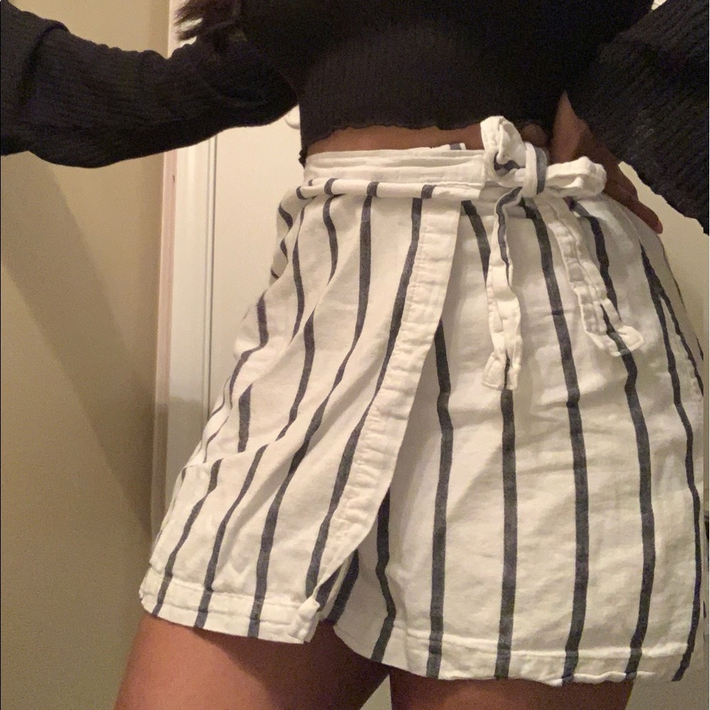 Mini wrap skirt